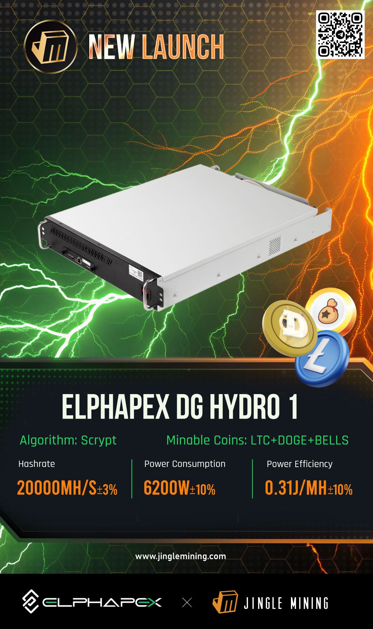 Elphapex Miner DG Hydro 1