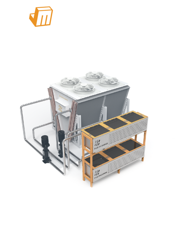240kW Immersion System B24 Tank × 2 Supports up to 48 Antminers or 60 Whatsminers