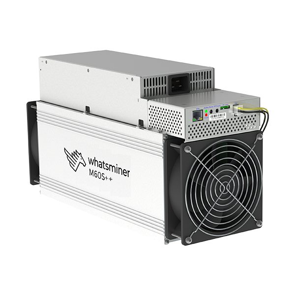 MicroBT Whatsminer M60S++ Bitcoin Miner (220TH / 222TH)